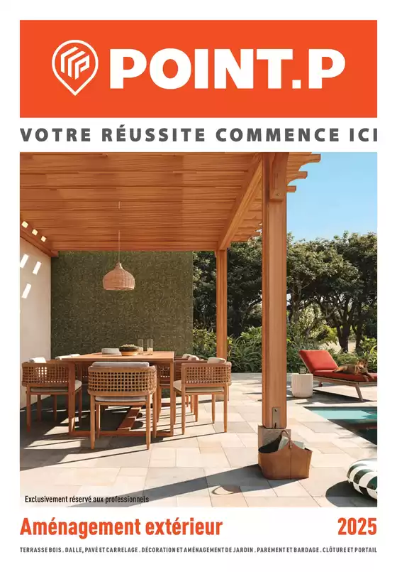 Catalogue Point P à Metz | Aménagement Extérieur 2025 | 2025-08-19T00:00:00.000Z - 2025-08-31T00:00:00.000Z