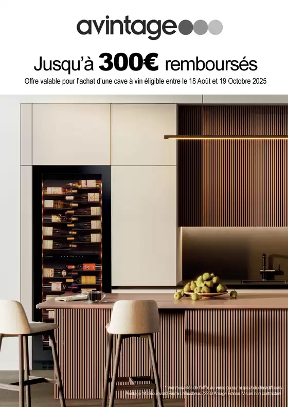 Catalogue Boulanger | OFFRE Avintage : jusqu'à 300€ remboursés ! | 2025-08-19T00:00:00.000Z - 2025-10-19T00:00:00.000Z