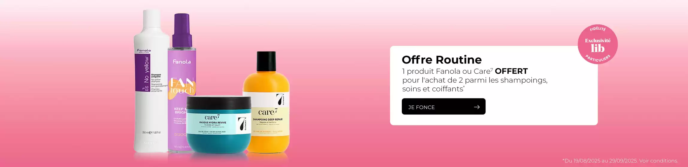 Offres du moment