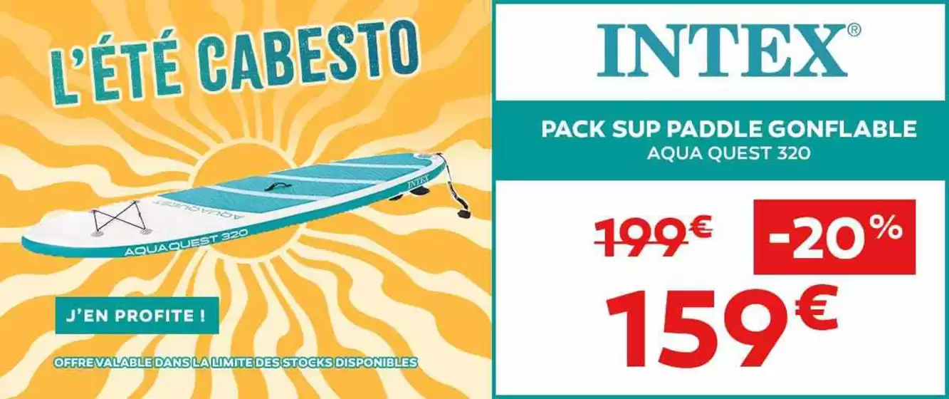 Cabesto promotion