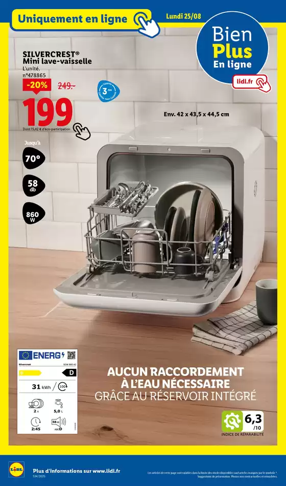 Bricolage, luminaires, maison, mode enfant et adulte à découvrir en supermarché Lidl !