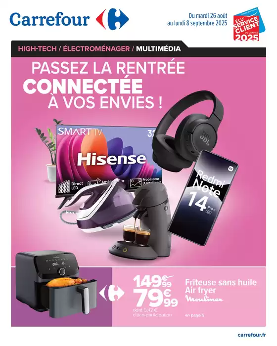 Catalogue Carrefour Contact | PASSEZ LA RENTRÉE CONNECTÉE À VOS ENVIES ! | 2025-08-26T00:00:00.000Z - 2025-09-08T00:00:00.000Z