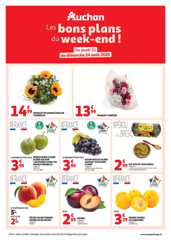 Les bons plans du week-end dans votre hyper !