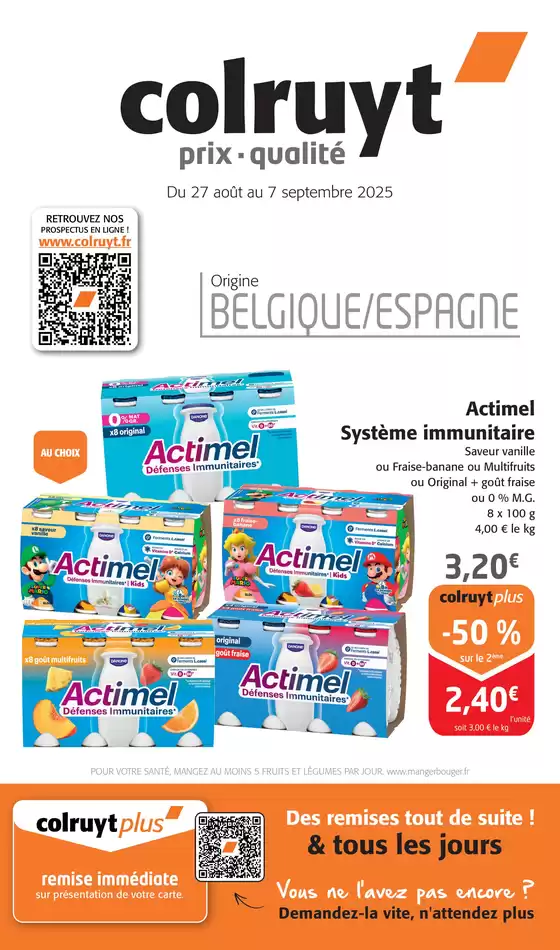 Catalogue Colruyt à Antrenas | Prix-qualité | 2025-08-27T00:00:00.000Z - 2025-09-07T00:00:00.000Z