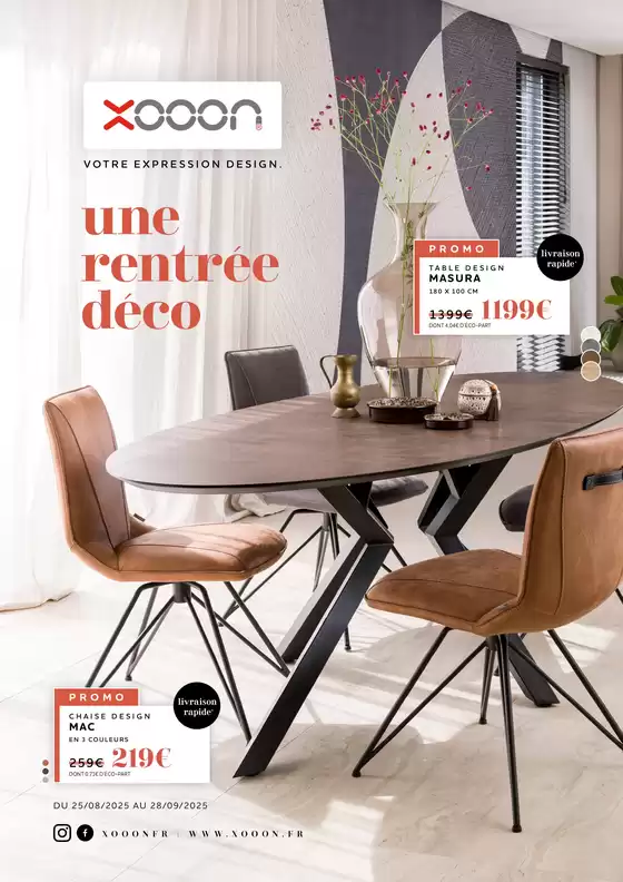 Une rentrée déco