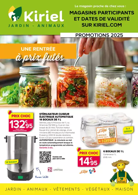 PROMOTIONS RENTRÉE 2025