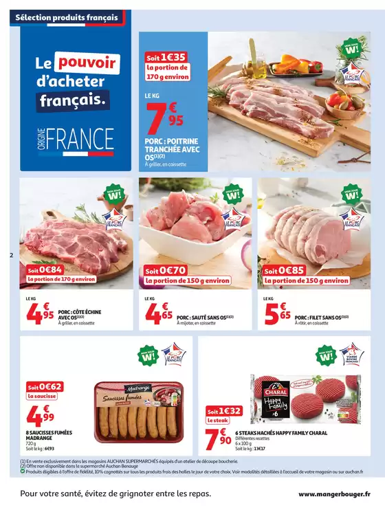 Le frais, le bon moins cher