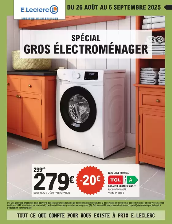 SÉLECTION GROS ELECTROMÉNAGERS