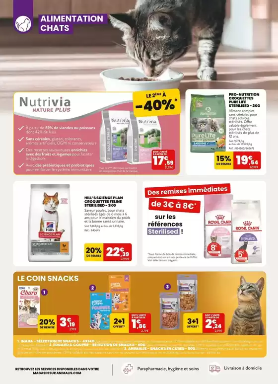 À la rentrée, ça ronronne de bons plans!