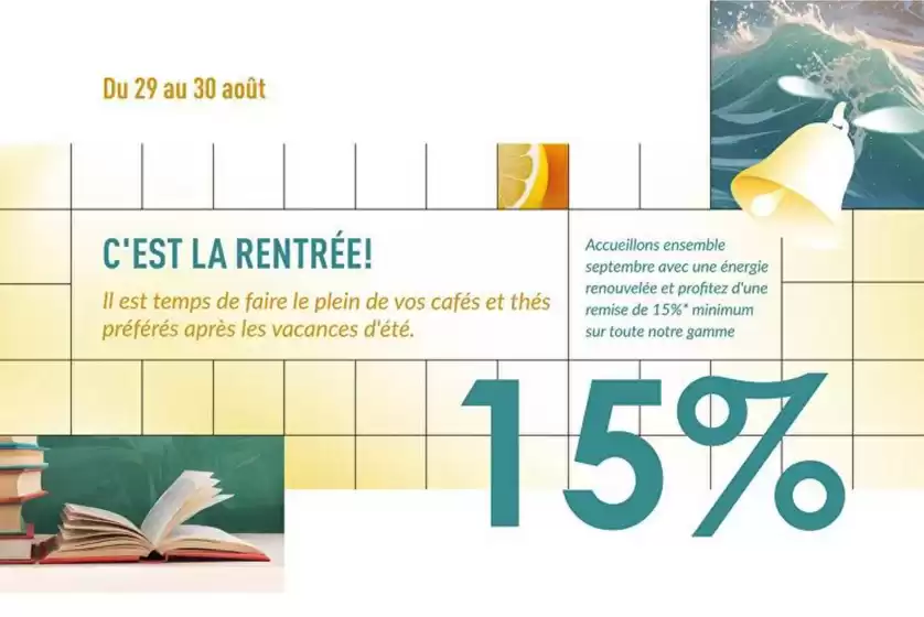 Catalogue Coffea | C'EST LA RENTRÉE! | 2025-08-29T00:00:00.000Z - 2025-08-30T00:00:00.000Z
