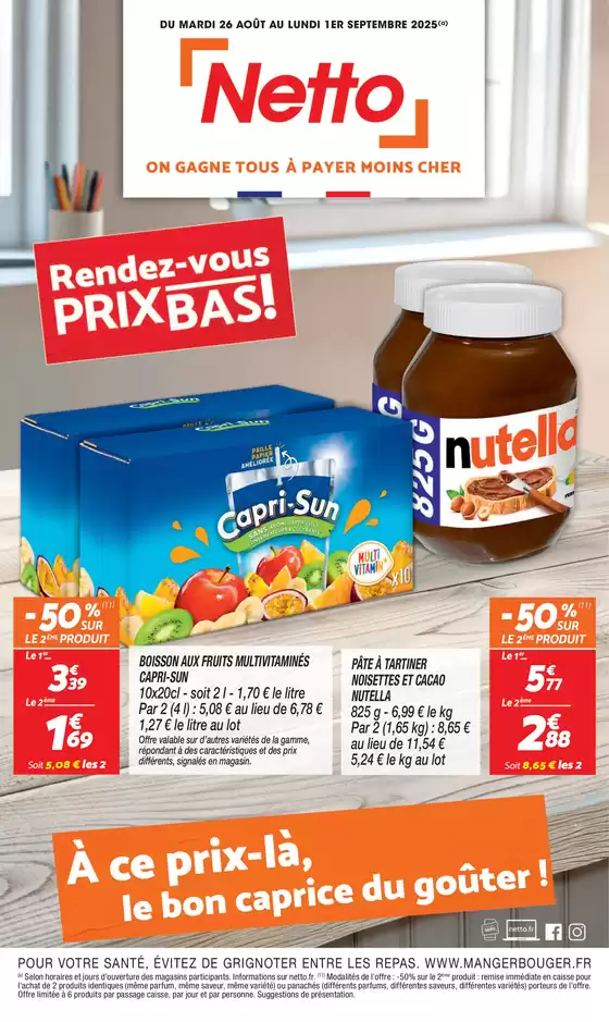 Rendez-vous prix bas S35