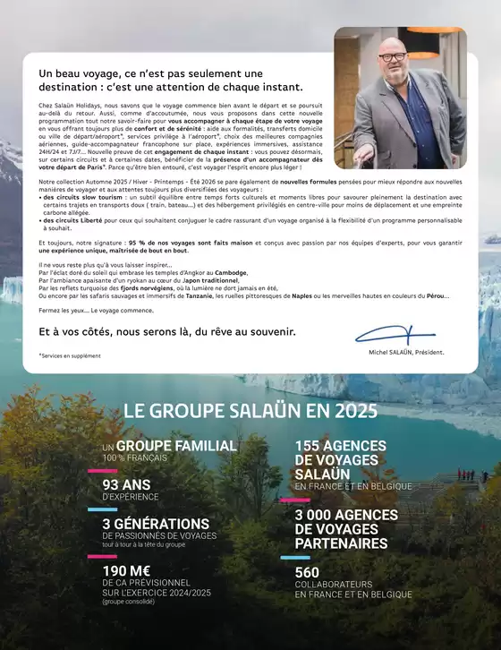 Vos voyages 2025-2026