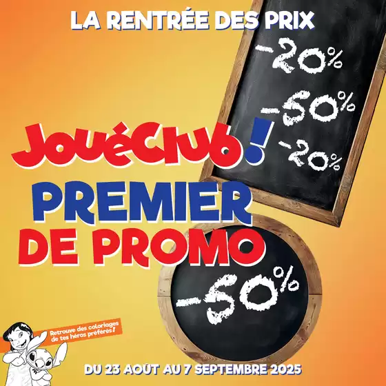 JouéClub! Offres Rentrée - 2025