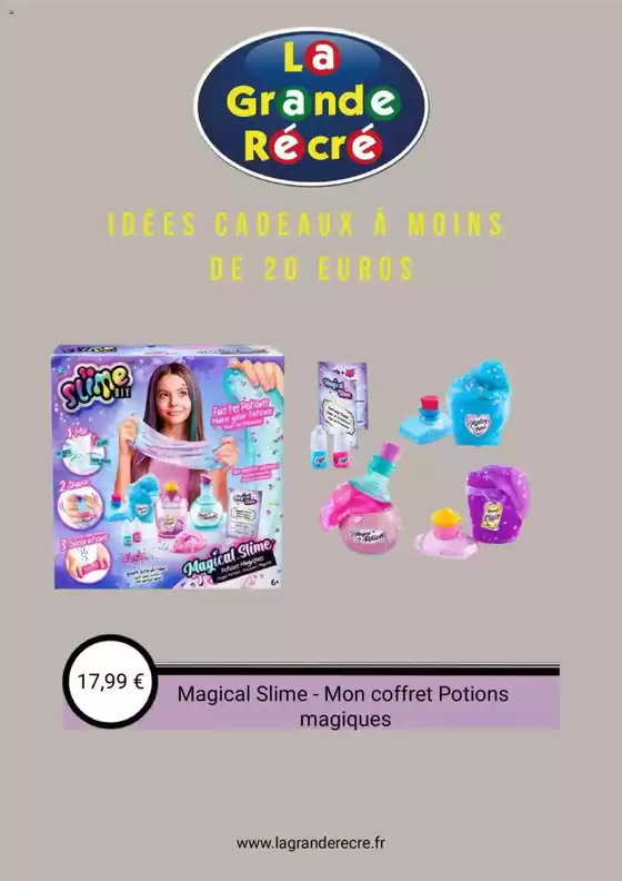 Catalogue King Jouet à Reims | IDÉES CADEAUX À MOINS DE 20 EUROS | 2025-08-26T00:00:00.000Z - 2025-08-28T00:00:00.000Z