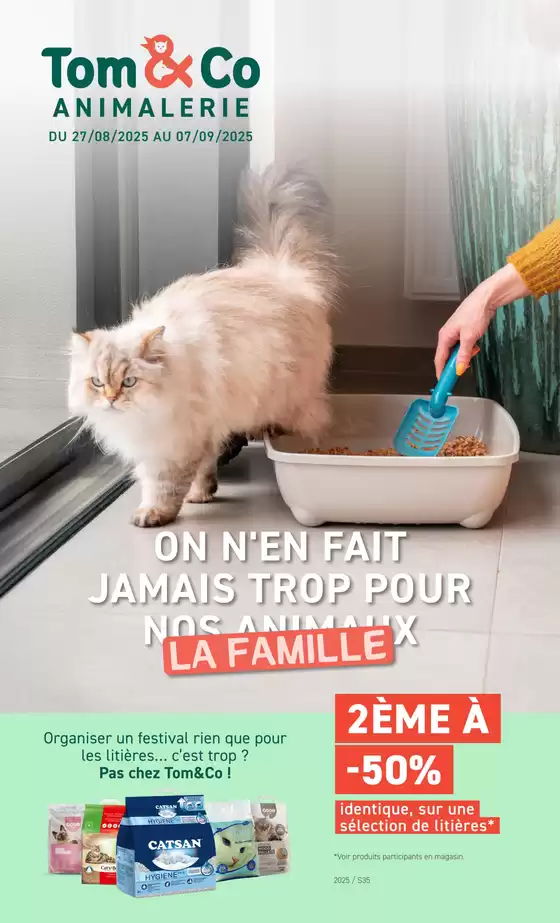 ON N'EN FAIT JAMAIS TROP POUR NOS ANEMAUX LA FAMILLE