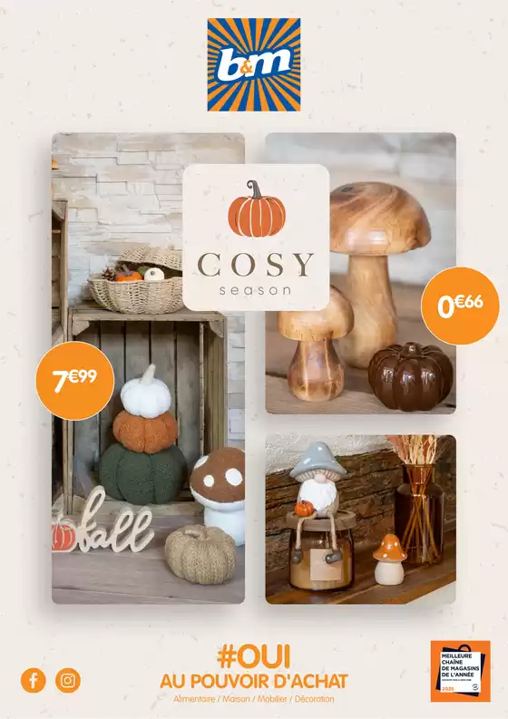 Catalogue B&M | Cosy | 2025-08-27T00:00:00.000Z - 2025-10-28T00:00:00.000Z