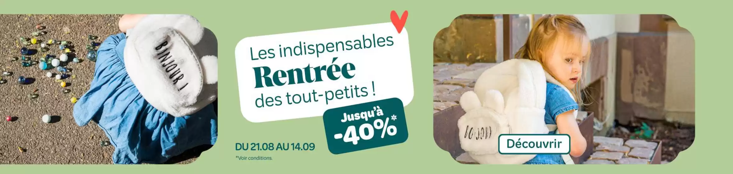 Catalogue Aubert à Marseille | Les indispensables Rentrée des tout-petits ! | 2025-08-27T00:00:00.000Z - 2025-09-14T00:00:00.000Z