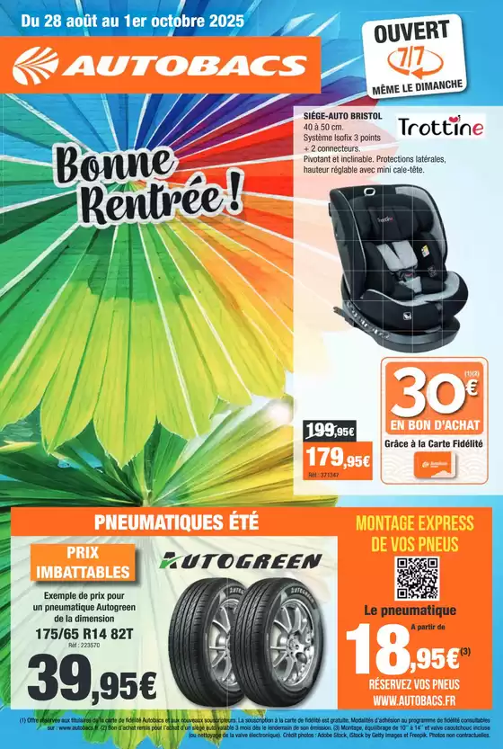 Bonne Rentrée!