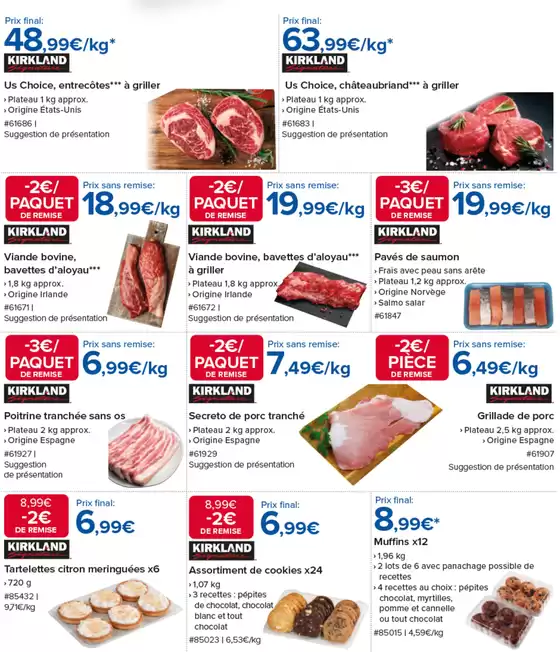 Catalogue Costco à Quiberon | Super réductions sur des produits sélectionnés | 2025-08-28T00:00:00.000Z - 2025-09-03T00:00:00.000Z