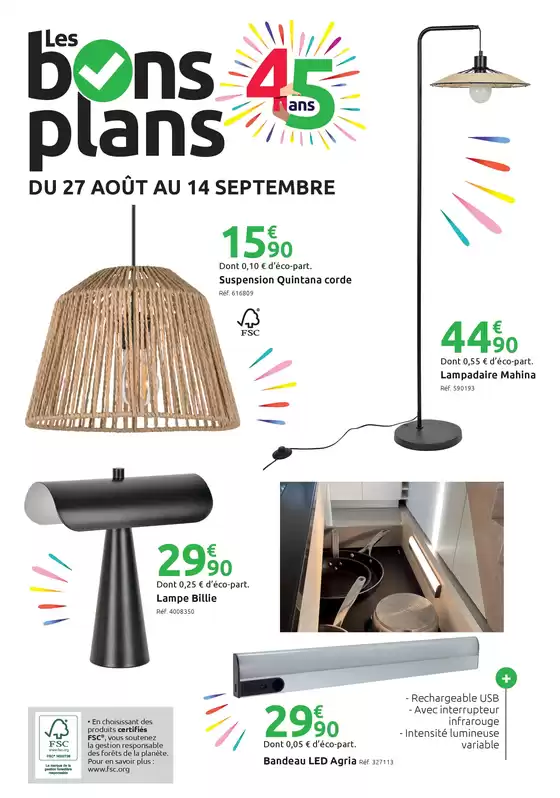 Les bons plans