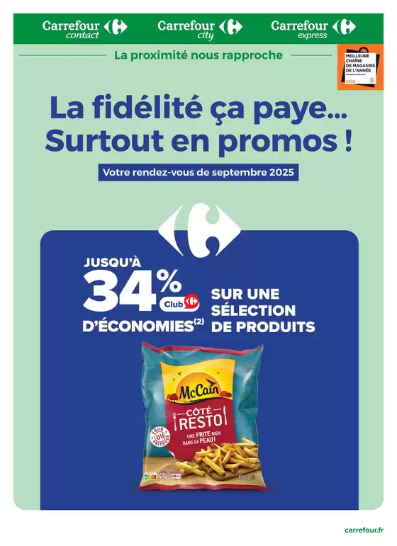 Catalogue Carrefour Drive à Bergerac | Catalogue Carrefour Drive | 2025-09-01T00:00:00.000Z - 2025-09-30T00:00:00.000Z