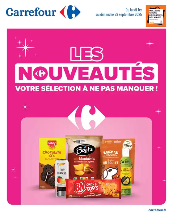 Catalogue Carrefour Drive à Bergerac | LES NOUVEAUTÉS DE SEPTEMBRE | 2025-09-01T00:00:00.000Z - 2025-09-28T00:00:00.000Z