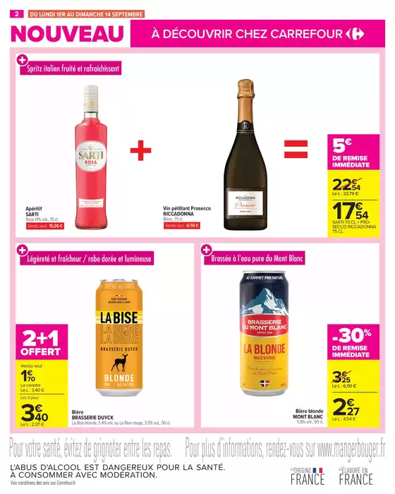 LES NOUVEAUTÉS DE SEPTEMBRE