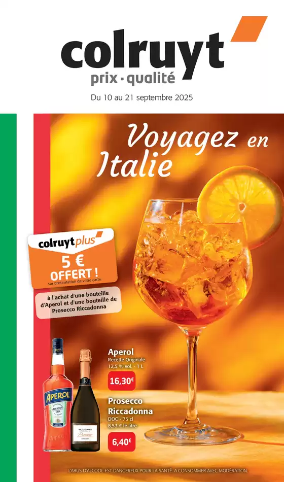 Catalogue Colruyt à Arcachon | Voyagez en Italie | 2025-09-10T00:00:00.000Z - 2025-09-21T00:00:00.000Z