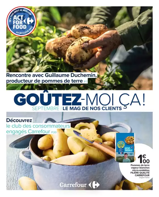 Catalogue Carrefour Market à Amendeuix-Oneix | GOÛTEZ-MOI ÇA ! | 2025-09-01T00:00:00.000Z - 2025-09-30T00:00:00.000Z