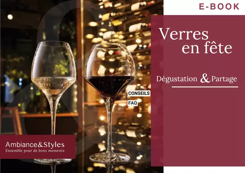 Verres en fête