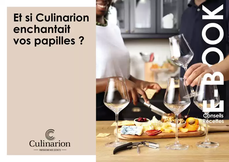 Et si Culinarion enchantait vos papilles ?