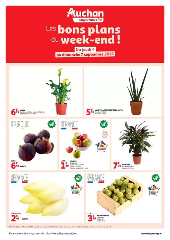 Les bons plans du week-end dans votre super ! 
