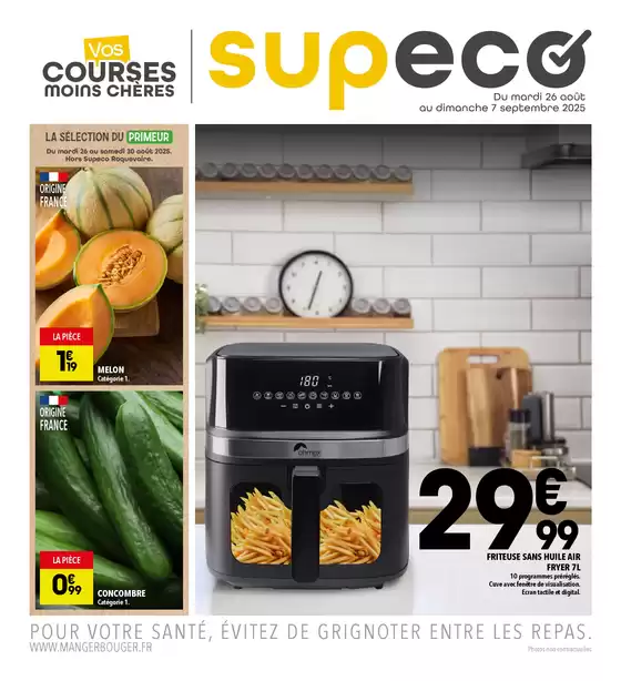Notre catalogue de la semaine