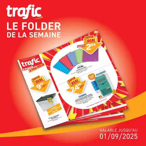 NOUVEAU FOLDER DISPONIBLE !