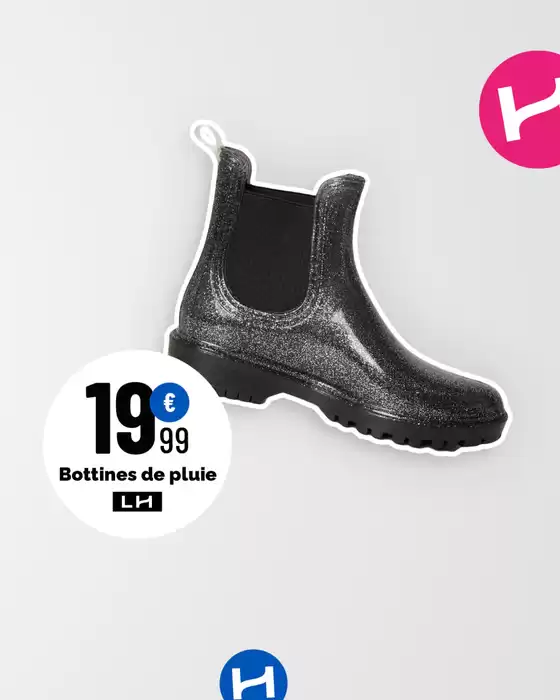 Pluie ou pas, reste stylé·e jusqu’aux pieds !