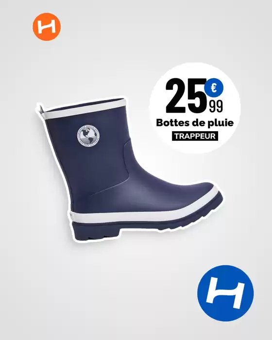 Pluie ou pas, reste stylé·e jusqu’aux pieds !