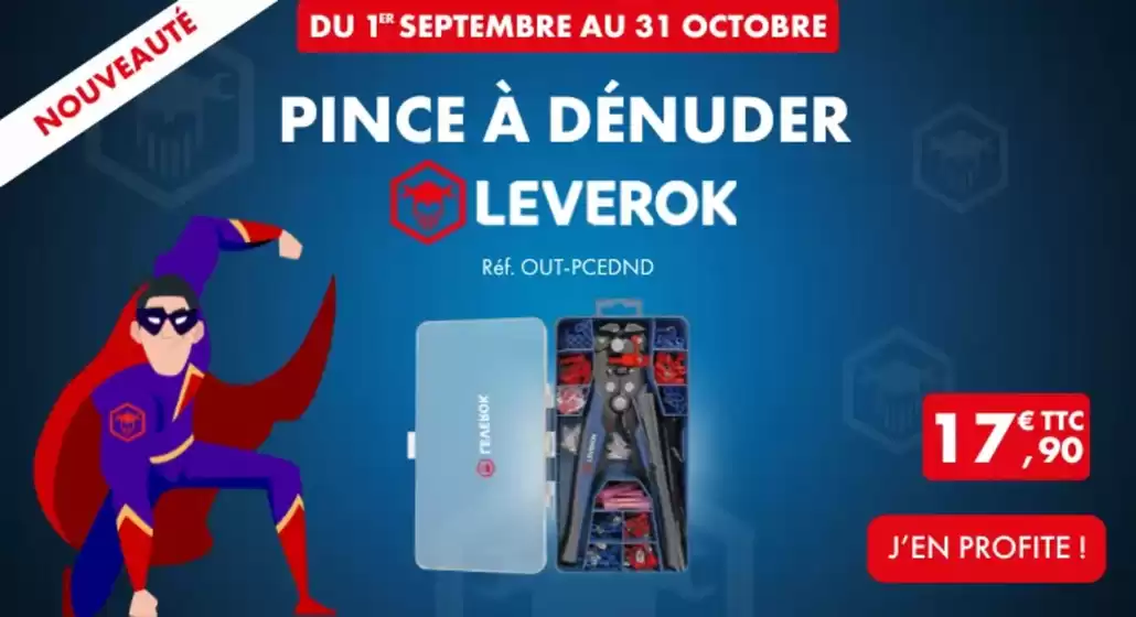  Pince a denuder leverok