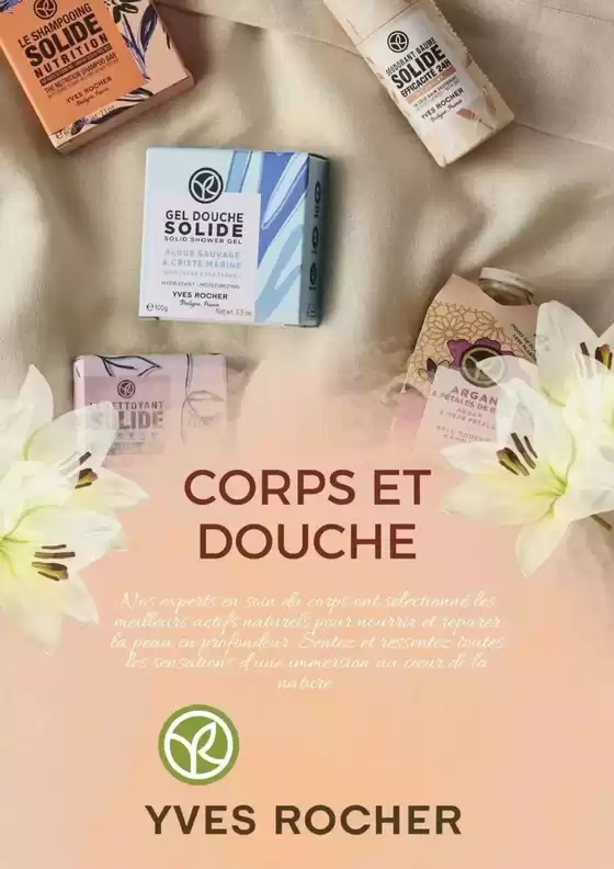 Catalogue Yves Rocher à Thonon-les-Bains | CORPS ET DOUCHE | 2025-09-01T00:00:00.000Z - 2025-09-30T00:00:00.000Z