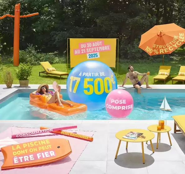La piscine dont on peut être fier