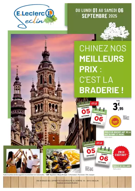 Catalogue E.Leclerc | BRADERIE 2025 | 2025-09-01T00:00:00.000Z - 2025-09-06T00:00:00.000Z