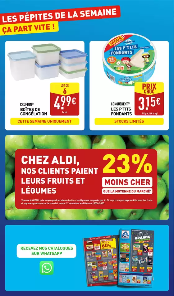 Les très grandes arrivages