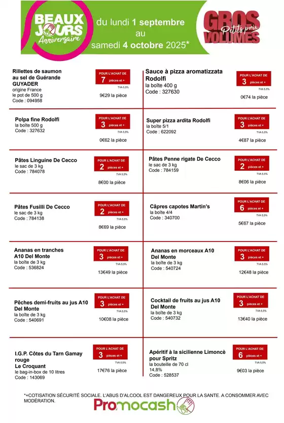 Catalogue Promocash