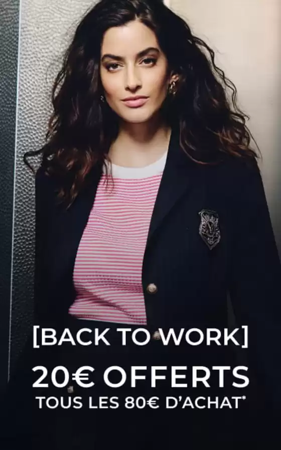 Back to work 20€ offerts