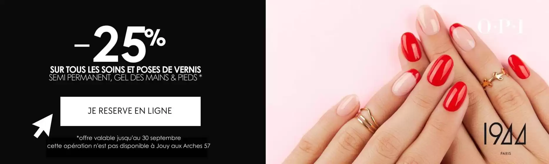 Catalogue Passage Bleu | -25% SUR TOUS LES SOINS ET POSES DE VERNIS | 2025-09-02T00:00:00.000Z - 2025-09-30T00:00:00.000Z