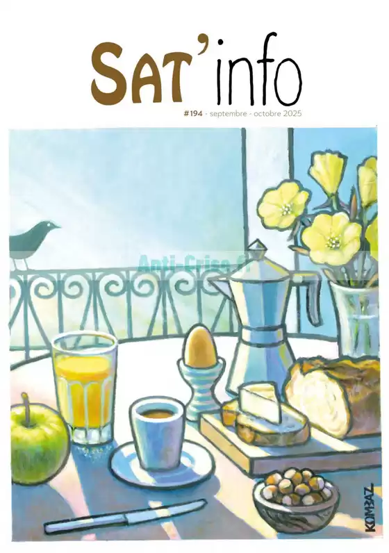 Catalogue Satoriz à Manosque | Septembre - Octobre 2025 | 2025-09-02T00:00:00.000Z - 2025-10-31T00:00:00.000Z