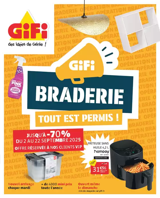 Braderie tout est permis !