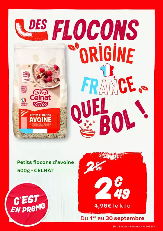 Catalogue Bio c'Bon à Anet | Les bons plans de septembre | 2025-09-03T00:00:00.000Z - 2025-09-30T00:00:00.000Z