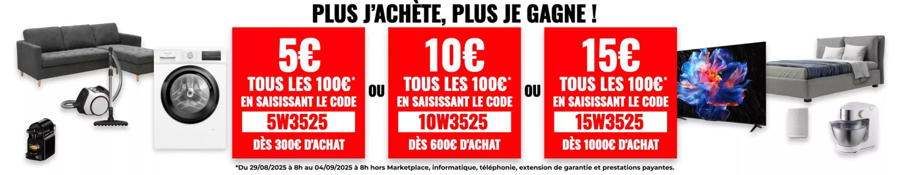 PLUS J'ACHETE, PLUS JE GAGNE !