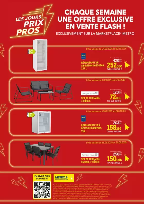Metro Offres Flash Marketplace