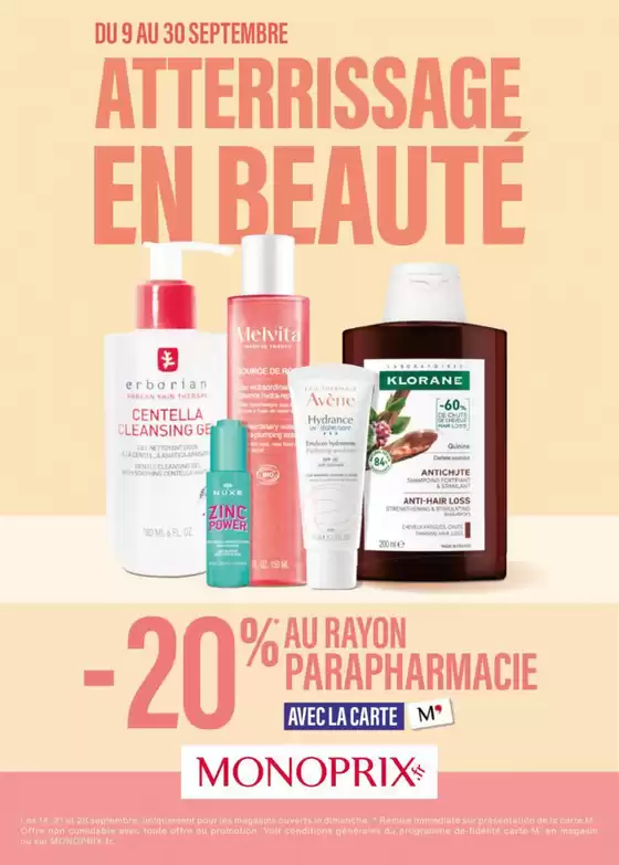 Catalogue Monoprix | GUIDE PARAPHARMACIE | 2025-09-04T00:00:00.000Z - 2025-09-30T00:00:00.000Z